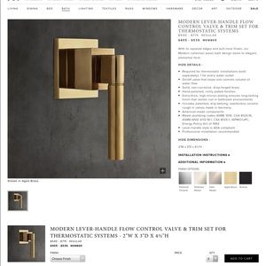 RH modern flow control shower faucet accessory